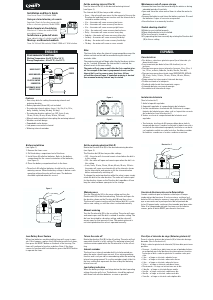 Manual de uso Orbit 94066 Contador de agua