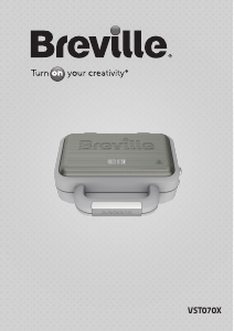 Manual Breville VST070X DuraCeramic Contact Grill