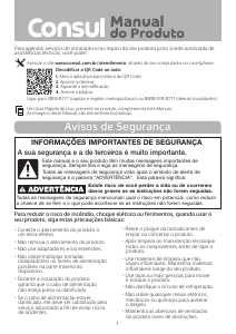 Manual Consul CRM50FK Frigorífico combinado
