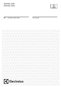 Handleiding Electrolux ESP4SL10CN Koffiezetapparaat