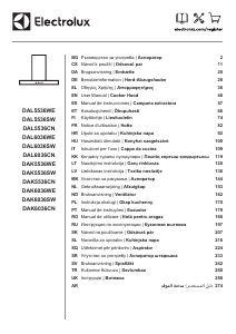 Manual de uso Electrolux DAK6036SW Campana extractora