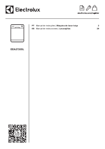 Manual de uso Electrolux EEA27205L Lavavajillas