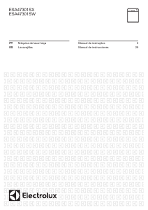 Manual Electrolux ESA47301SW Máquina de lavar louça