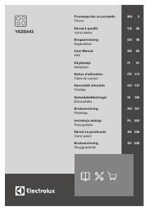 Manual Electrolux Y82IS443 Hob