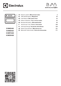 Mode d’emploi Electrolux KOMFE46X Four