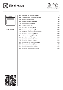 Наръчник Electrolux EOF4P56X Фурна