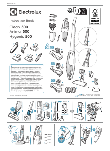 Manual de uso Electrolux ES52B25WET Aspirador