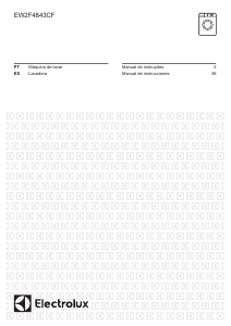 Manual Electrolux EW2F4843CF Máquina de lavar roupa