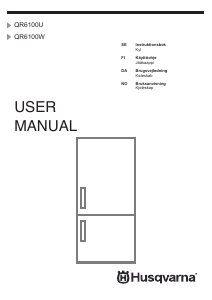 Bruksanvisning Husqvarna QR6100U Kylskåp