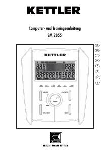 Manuale Kettler SM 2855 Consolle di fitness