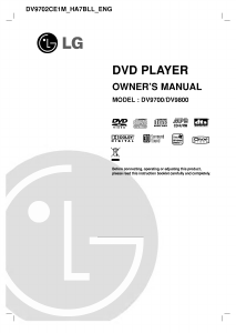 Handleiding LG DV9700 DVD speler