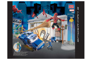 Bedienungsanleitung Mega Bloks set 2004 Spider-Man 3 Sandman bank heist