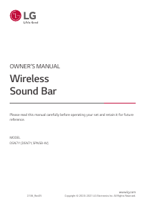 Manual LG DSN7Y Home Theater System