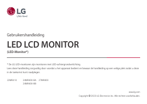 Manuale LG 27MR400-B Monitor LED