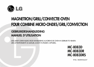 Handleiding LG MC-8083DRS Magnetron