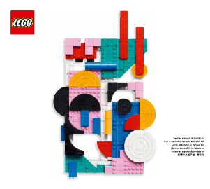 Manual Lego set 31210 Art Modern art