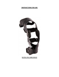 Manual Matrix Lite Knee Brace