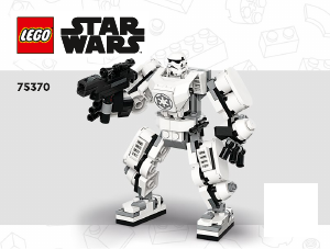 Rokasgrāmata Lego set 75370 Star Wars Stormtrooper robots