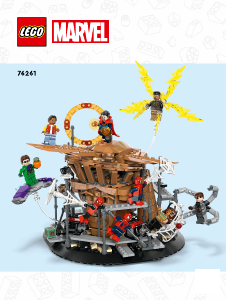 Bruksanvisning Lego set 76261 Super Heroes Spider-Man – den sista striden