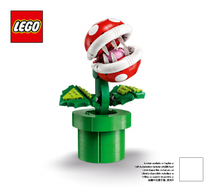 Manual Lego set 71426 Super Mario Piranha plant