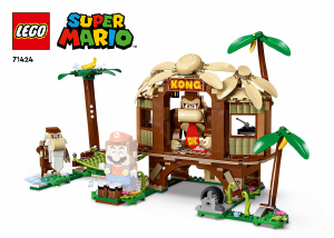 Manual Lego set 71424 Super Mario Donkey Kongs Tree House expansion set