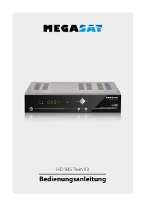 Manual Megasat HD 935 Twin V3 Digital Receiver