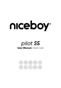 Bruksanvisning Niceboy PILOT S5 Actionkamera