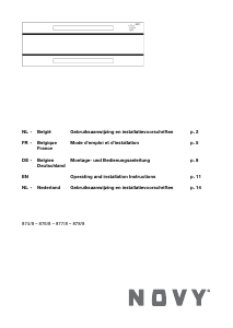 Bedienungsanleitung Novy 878/8 Dunstabzugshaube