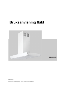Bruksanvisning Silverline SM 4207 Koral Köksfläkt