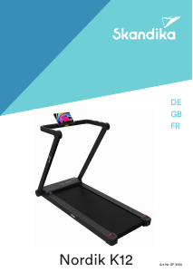 Bedienungsanleitung Skandika SF-3150 Nordik K12 Laufband