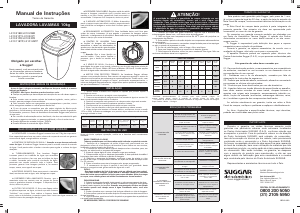Handleiding Suggar LX1012BTP Wasmachine