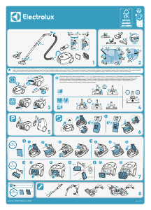 Manual de uso Electrolux EB61A5UG Aspirador