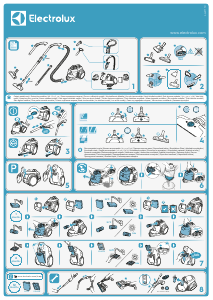 Manual de uso Electrolux EL61C2GRN Aspirador