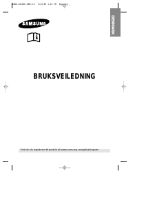 Bruksanvisning Samsung RL39EBSM Kjøle-fryseskap