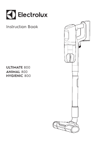 Manual de uso Electrolux EP81B25GRN Aspirador