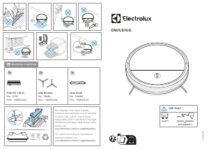 Kullanım kılavuzu Electrolux ER61UD1UG Elektrikli süpürge