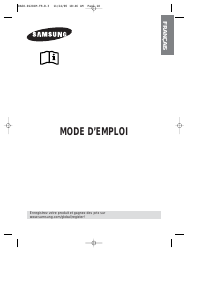 Mode d’emploi Samsung RL39SBSM Réfrigérateur combiné