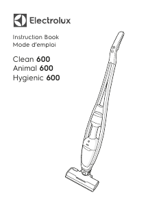 Kullanım kılavuzu Electrolux ES62HB25UV Elektrikli süpürge