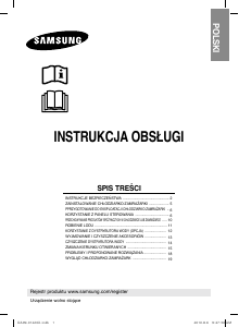 Instrukcja Samsung RL39WBSW Lodówko-zamrażarka