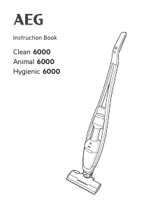 说明书 AEG AS62CB25DH 吸尘器