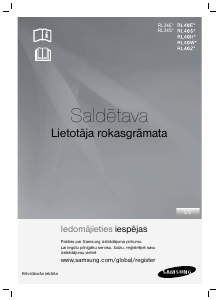 Rokasgrāmata Samsung RL40EGPS Ledusskapis ar saldētavu