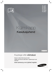 Kasutusjuhend Samsung RL40SCSW Külmik-sügavkülmik