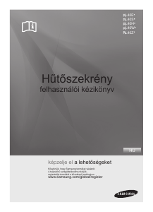 Használati útmutató Samsung RL40SGSW Hűtő és fagyasztó
