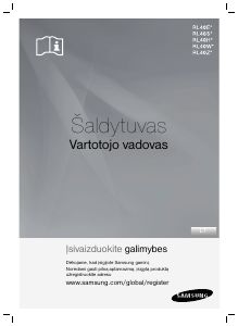 Vadovas Samsung RL40ZGPS Šaldytuvas-šaldiklis