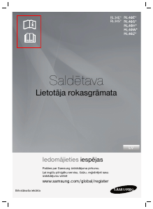 Rokasgrāmata Samsung RL40ZGPS Ledusskapis ar saldētavu