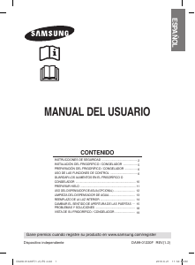 Manual de uso Samsung RL41ECPS Frigorífico combinado