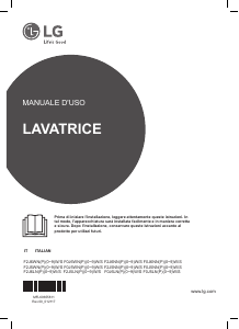 Manuale LG F2J6WN0W Lavatrice