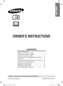 Manuale Samsung RL41SBPS Frigorifero-congelatore