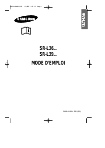 Mode d’emploi Samsung RL41WBSM Réfrigérateur combiné