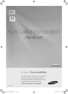 Bedienungsanleitung Samsung RL43TGCSW Kühl-gefrierkombination